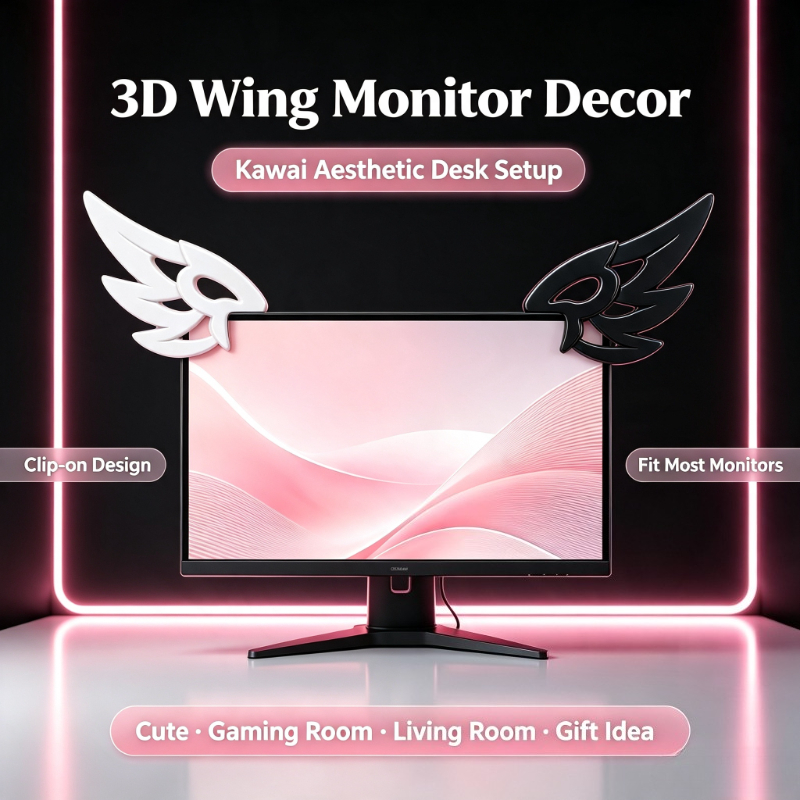 Tech Table Accessories - Милый 3D-декор в виде крыльев для