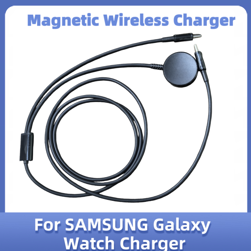 Wireless Charger 3 In 1 - Магнитный беспроводной зарядный кабель Type-C 2-в-1