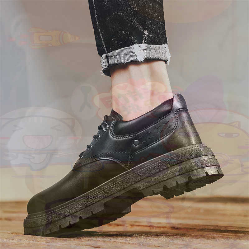 Unique Tech Accessories Gifts - Темные модные кроссовки из натуральной кожи,