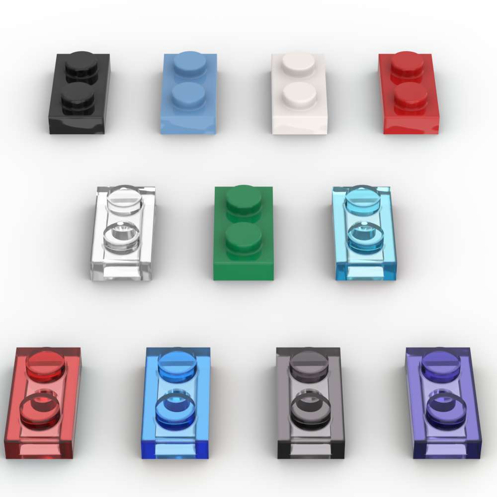 Tech Accessories For Kids - MOC 10 шт. тарелка 1x2 3023