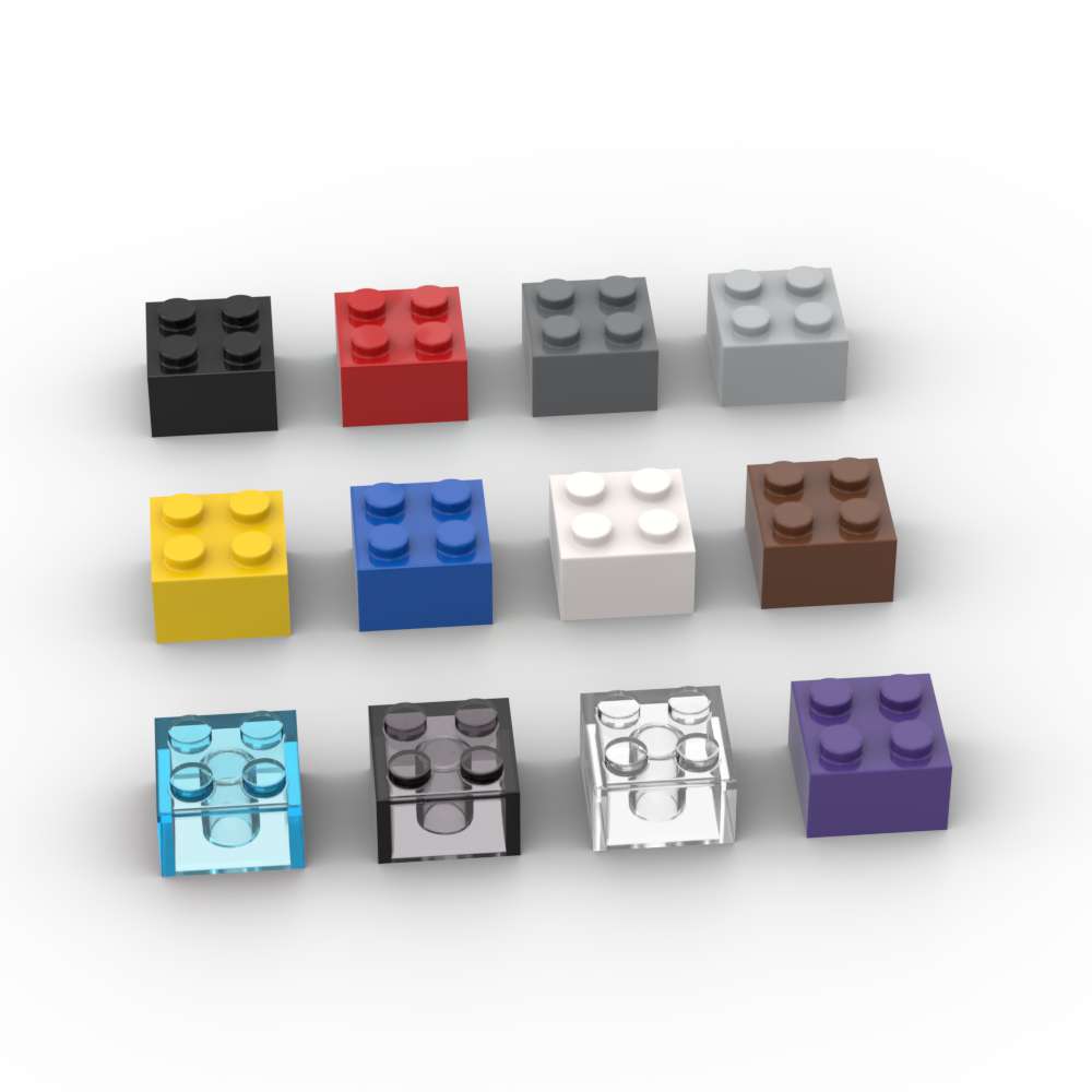Tech Accessories For Kids - MOC 10 шт. 3003 2x2 строительные