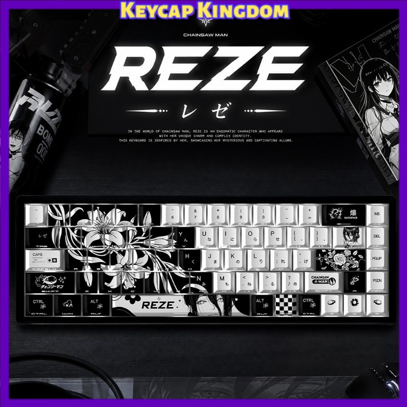 Tech Gaming Accessories - НОВЫЕ кейкапы Reze 5.0 в стиле