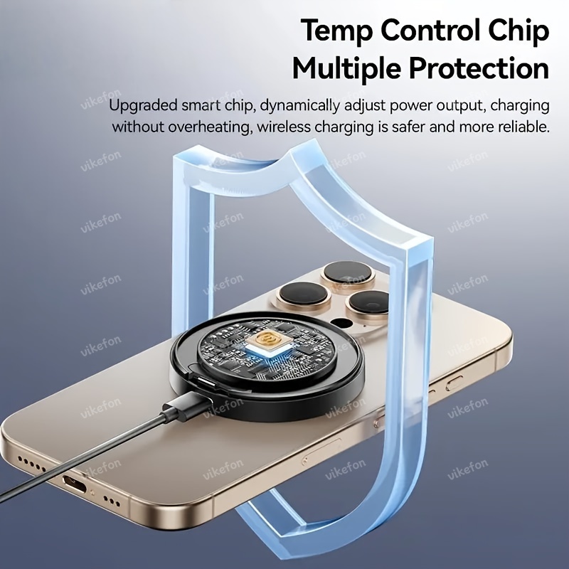 Магнитная беспроводная зарядна – обзор и цена Wireless Charger 3 In 1