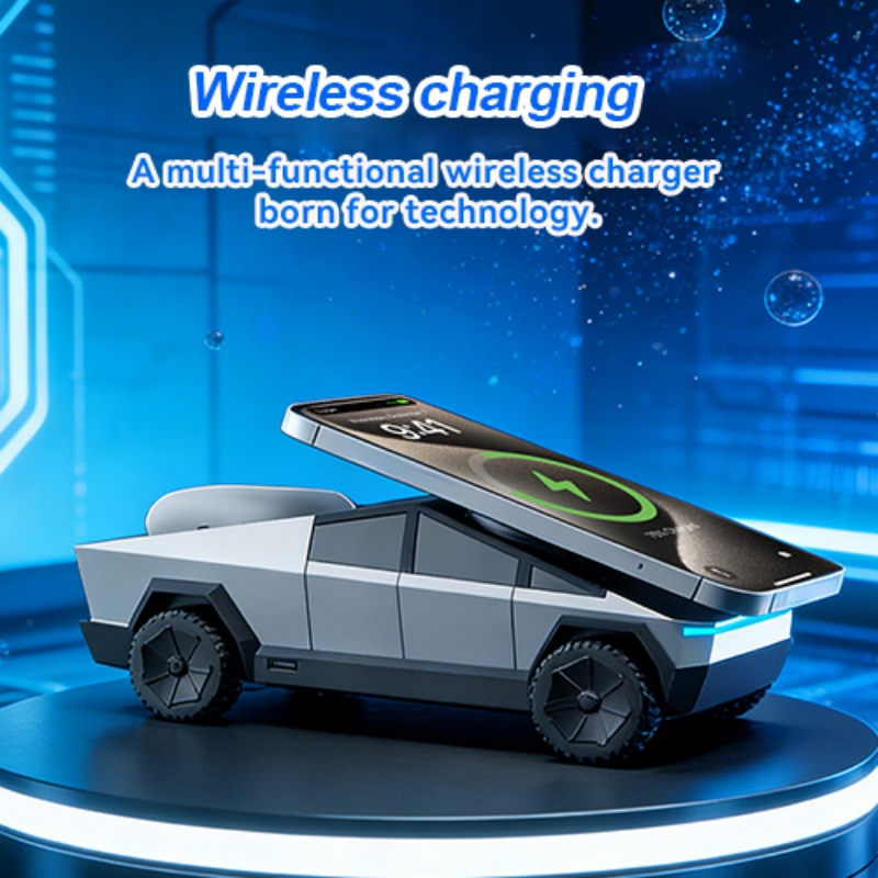 Настольная подставка 3-в-1 Cyb – обзор и цена Wireless Charger 3 In 1