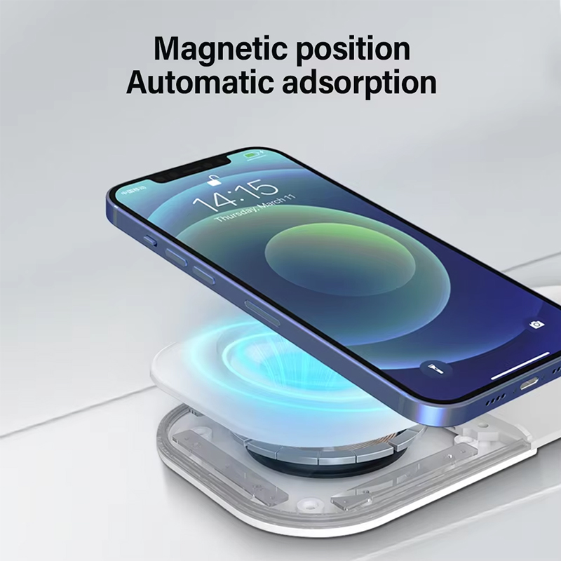Универсальная магнитная складн – обзор и цена Wireless Charger 3 In 1