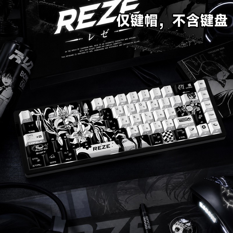 НОВЫЕ кейкапы Reze 5.0 в стиле – обзор и цена Tech Gaming Accessories